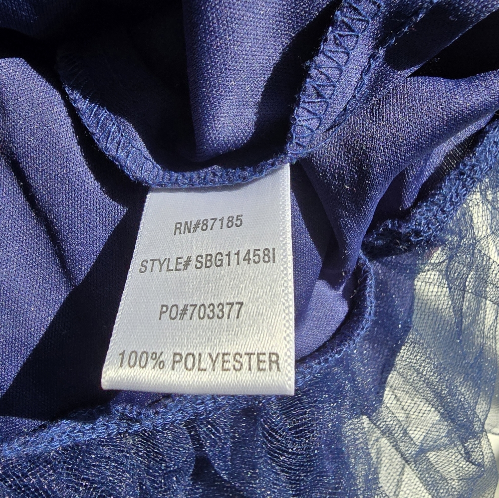 Girls Roxette Formal Dress Sz 10 - Picture 6 of 9